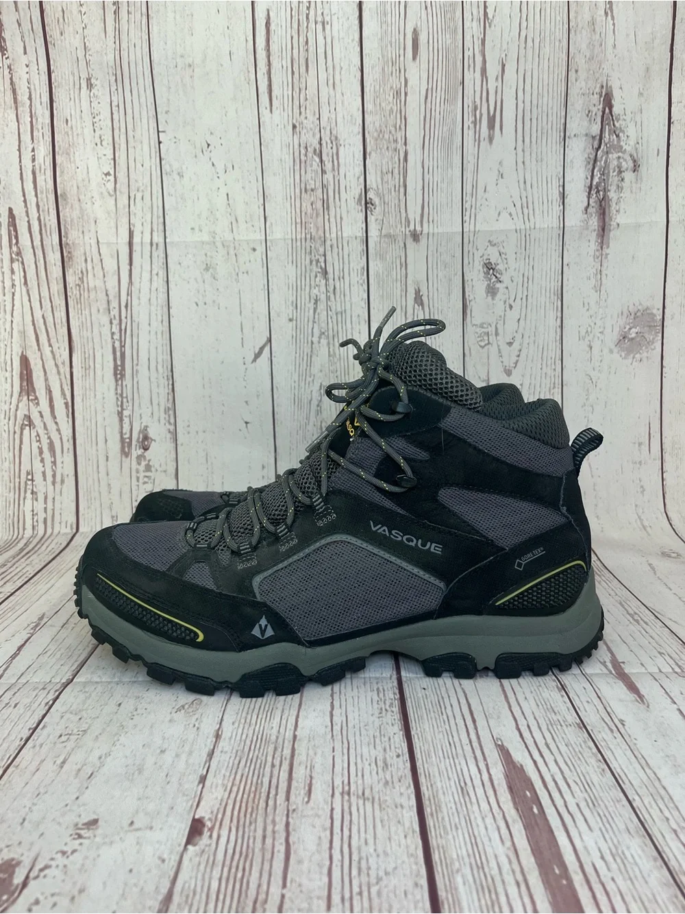 Vasque Inhaler II GTX Boots Men’s 13 Gray Trail Hiking Walking Trekking Shoes